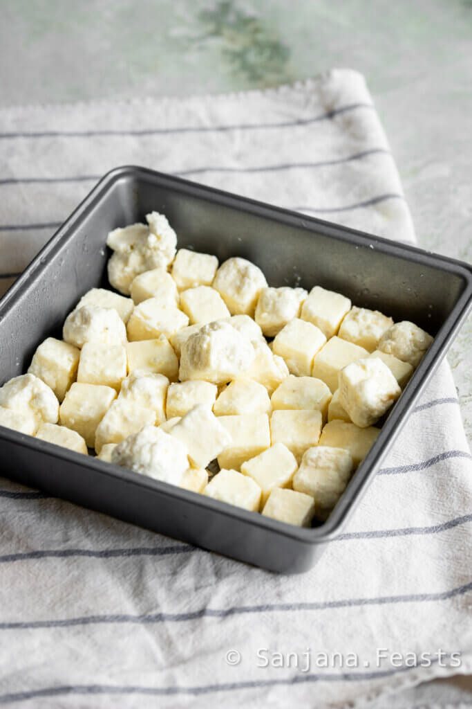 air fry the paneer
